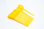 large yellow plastic spoons - ملعقة بلاستيكية صفراء كبيرة 50 قطعة