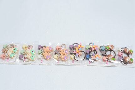 soft hair ties for kids - STRIP CARD F.C072F-263