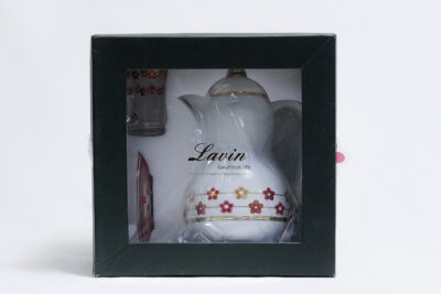 porcelain tea pot set - فلاسك مائي 360 مل +PROC