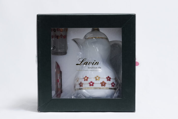 porcelain tea pot set - فلاسك مائي 360 مل +PROC