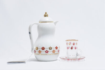 porcelain tea pot set - فلاسك مائي 360 مل +PROC