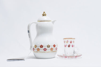 porcelain tea pot set - فلاسك مائي 360 مل +PROC
