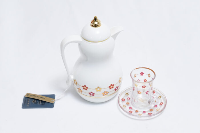 porcelain tea pot set - فلاسك مائي 360 مل +PROC