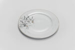 Elegant Round Dinner Plate SC3807 - طبق عشاء دائري أنيق SC3807 – أدوات مائدة متينة وأنيقة