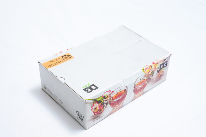 DG Damavand tea cup set - طقم أكواب شاي 6 قطع DG دامافاند