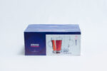 6-piece glass cup set - طقم كؤوس زجاجية 6 قطع SQ9116GCL