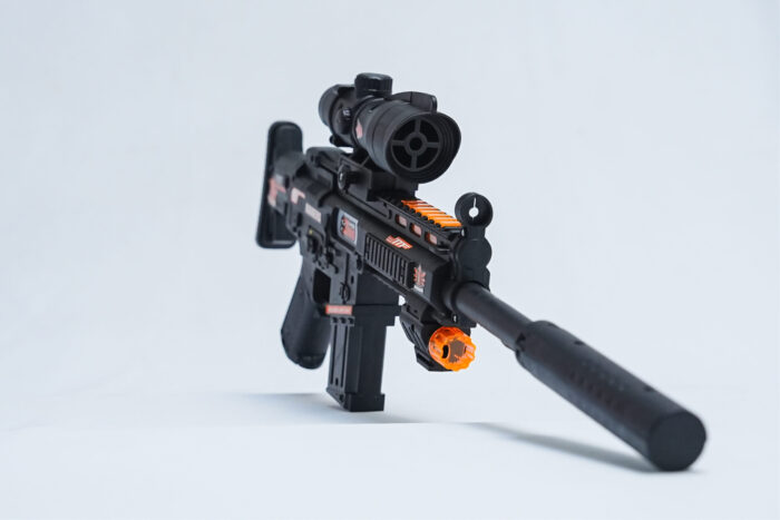DL3302A plastic toy gun - بندقية لعبة بلاستيكية DL3302A
