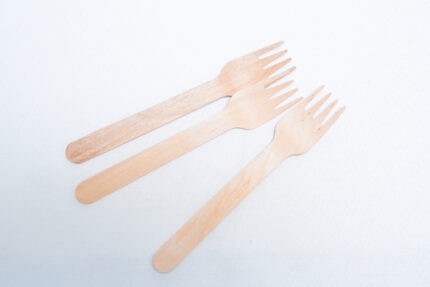 eco-friendly wooden forks - ملعقة خشبية ND-33485.33