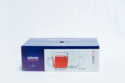 6-piece glass set - طقم ن زجاج 6 قطع CP9019GCL