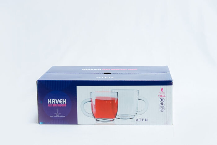 6-piece glass set - طقم ن زجاج 6 قطع CP9019GCL