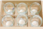 6-piece glass set - طقم ن زجاج 6 قطع CP9019GCL