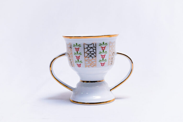 Arabic pattern ceramic mug - MUG -09-SG/BR-10-WH/