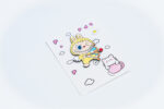 شعار LABUBU DBC606777 أصفر - شعار LABUBU DBC606777 أصفر