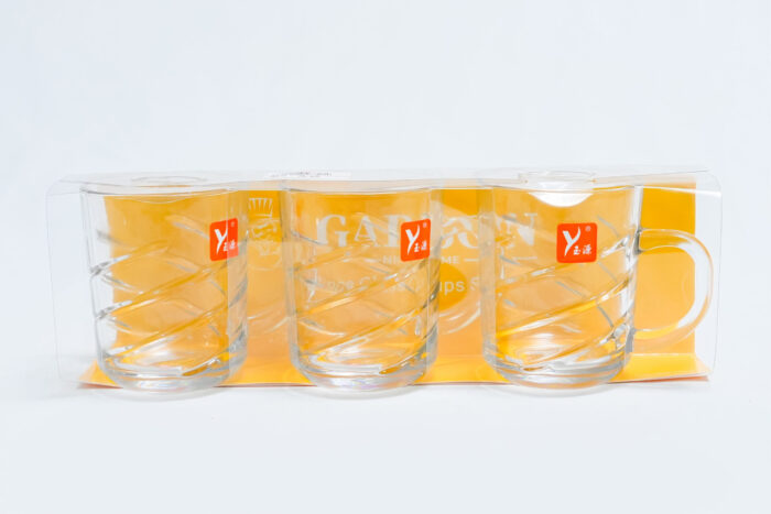 6-piece glass cup set - طقم أكواب زجاجية 6 قطع GS 1110110198