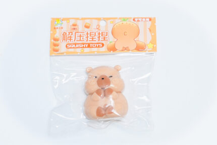 Soft Squishy Toy 26T4 Beige - لعبة سكووشي 26T4 بيج
