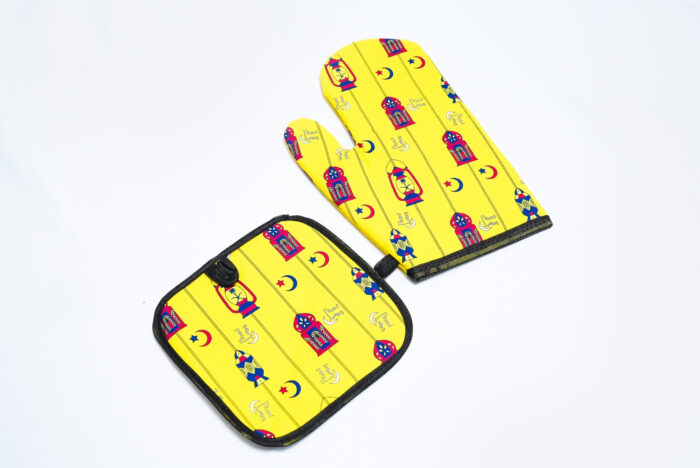 RKSO490 oven glove set - PAD W.G LOVES RKSO490