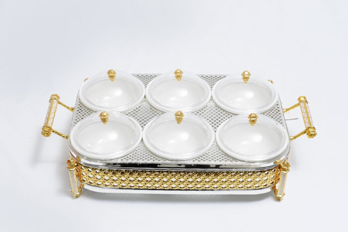 6-section cake set - طقم كعكة 6 أقسام