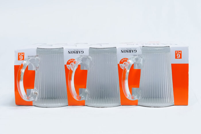 6-piece glass cup set - كوب زجاجي 6 قطع gs - 111011011102 1098