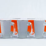 6-piece glass cup set - كوب زجاجي 6 قطع gs - 111011011102 1098