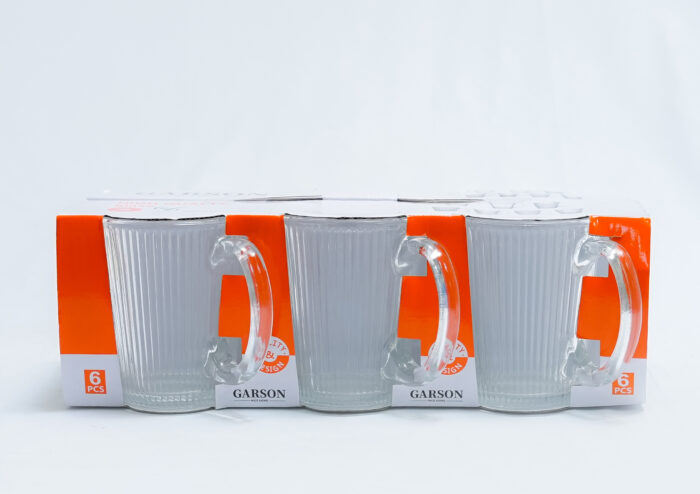 6-piece glass cup set - كوب زجاجي 6 قطع gs - 111011011102 1098