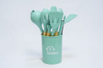 silicone kitchen tool set - طقم أدوات مطبخ سيليكون 12 قطعة