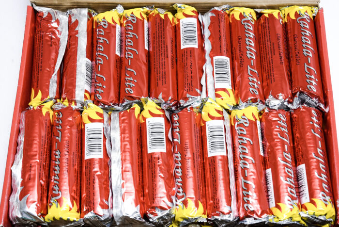 charcoal discs for incense - COAL NO - 30258 -P - 30259-P