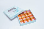 Elegant Chocolate Box 17x17x4C - صندوق الشوكولاتة 17×17×4C