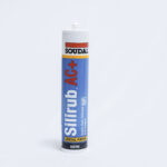 Soudal Silirub AC silicone sealant - SILIRUB AC SOUDAL SILACWH