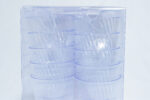 striped round cup with spoon - كوب دائري مخطط مع ملعقة