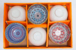 6-piece ceramic plate set - طقم أطباق سيراميك 6 قطع BOH