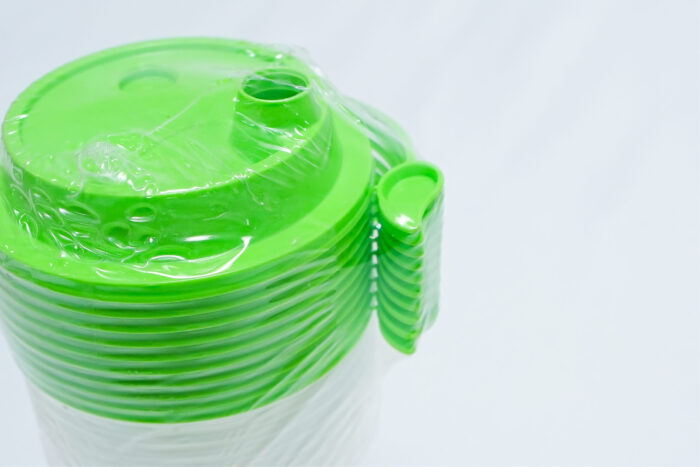 transparent drinking cups 260ml - كوب شفاط شفاف 260 مل 10 قطع