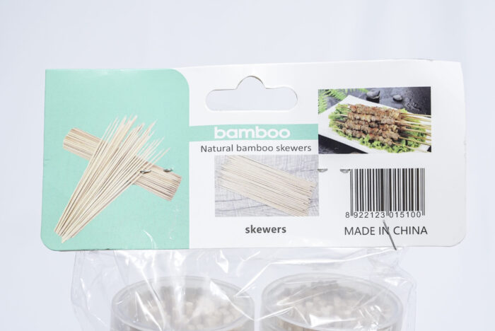 natural bamboo skewers - عصي البامبو ND-33812=P
