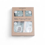 4-piece gift set for babies - طقم هدايا للأطفال 4 قطع NW