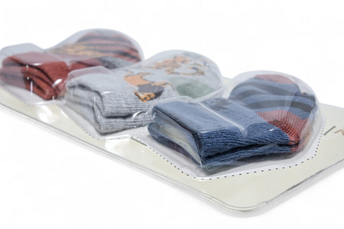 Kids Socks Set of 3 - جوارب الأطفال 3 قطع