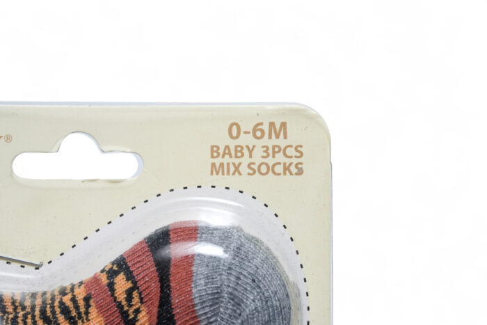 Kids Socks Set of 3 - جوارب الأطفال 3 قطع
