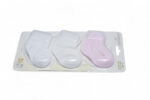 Kids Foldable Socks - جوارب الأطفال مع طية 3 قطع