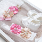 Newborn Girls Gift Set - طقم هدايا للبنات حديثي الولادة 4 قطع