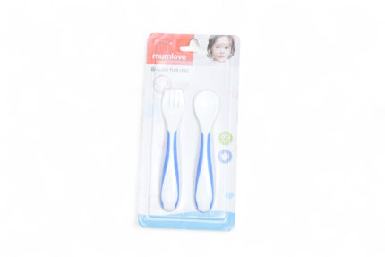D6303 spoon and fork set for kids - ملعقة وشوكة D6303