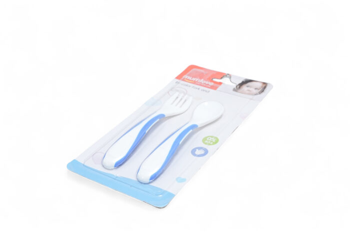 D6303 spoon and fork set for kids - ملعقة وشوكة D6303