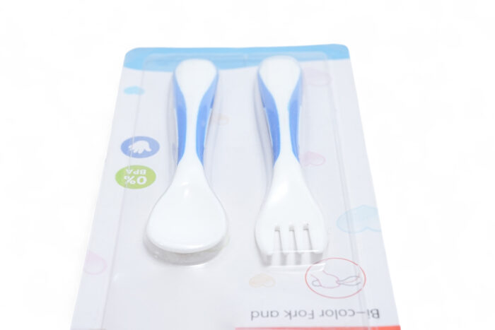 D6303 spoon and fork set for kids - ملعقة وشوكة D6303