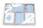 5-piece gift set for baby boys - طقم هدايا للأطفال الذكور 5 قطع