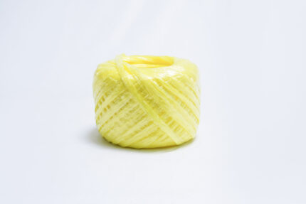 Multipurpose Yellow Plastic Raffia Twine - حبل