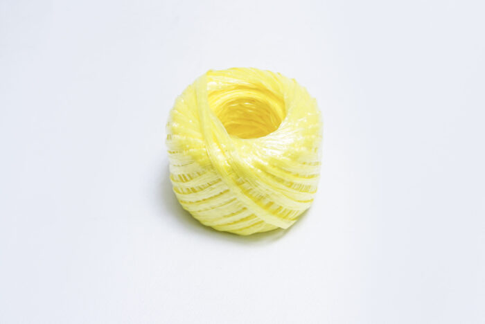 Multipurpose Yellow Plastic Raffia Twine - حبل