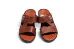 luxury leather sandals for men - صندل