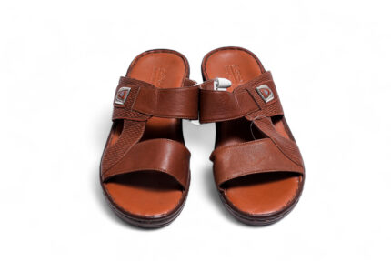 luxury leather sandals for men - صندل
