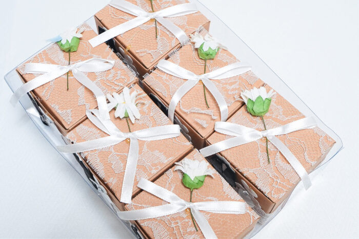 wedding gift boxes - زجاجة هدية 12 39243 WED