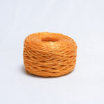 heavy orange plastic rope - حبل بلاستيكي برتقالي ثقيل (كرتون ناخ)