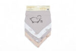 4-piece kids bib set - طقم مريلات للأطفال 4 قطع