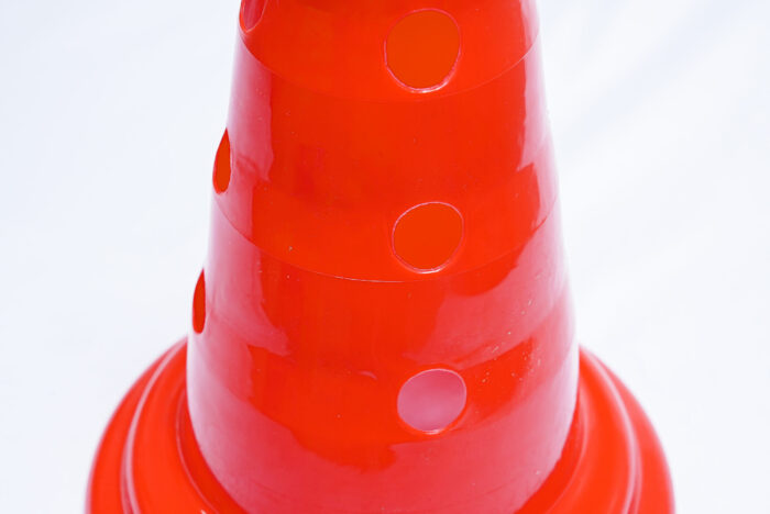 football cone with hole 52 cm - قمع كرة القدم مع ثقب 52 سم