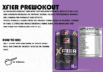 XFIER Pre Workout - XFIER PRE WORKOUT ( توت أزرق ليمون )